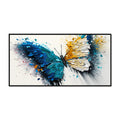 Large Abstract Handmade Canvas Art Modern Acrylic Oil Painting Vibrant Animal Butterfly Wall Home Decor For Living Room