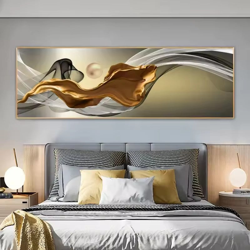 HD Single City Night Scene Canvas Painting